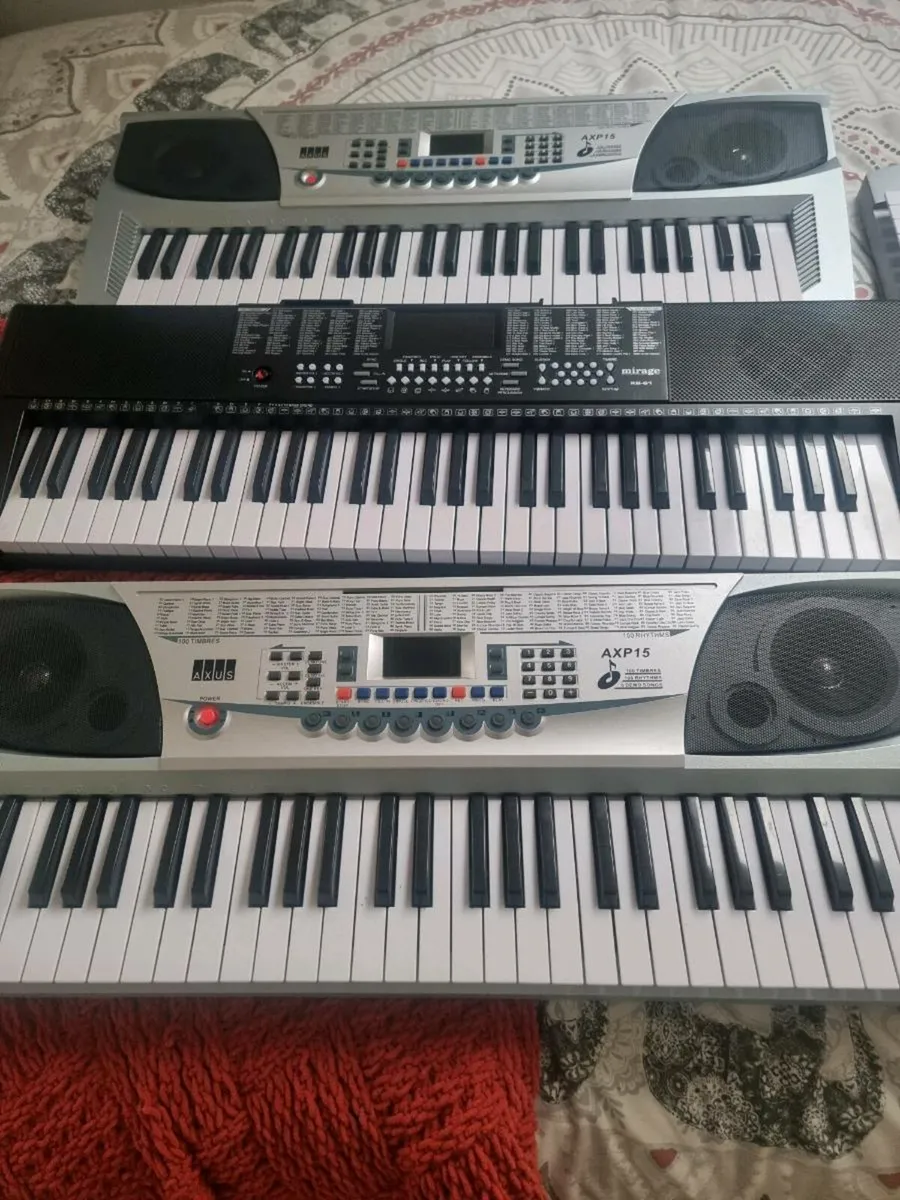 Piano keyboards £20 sterling each - Image 1