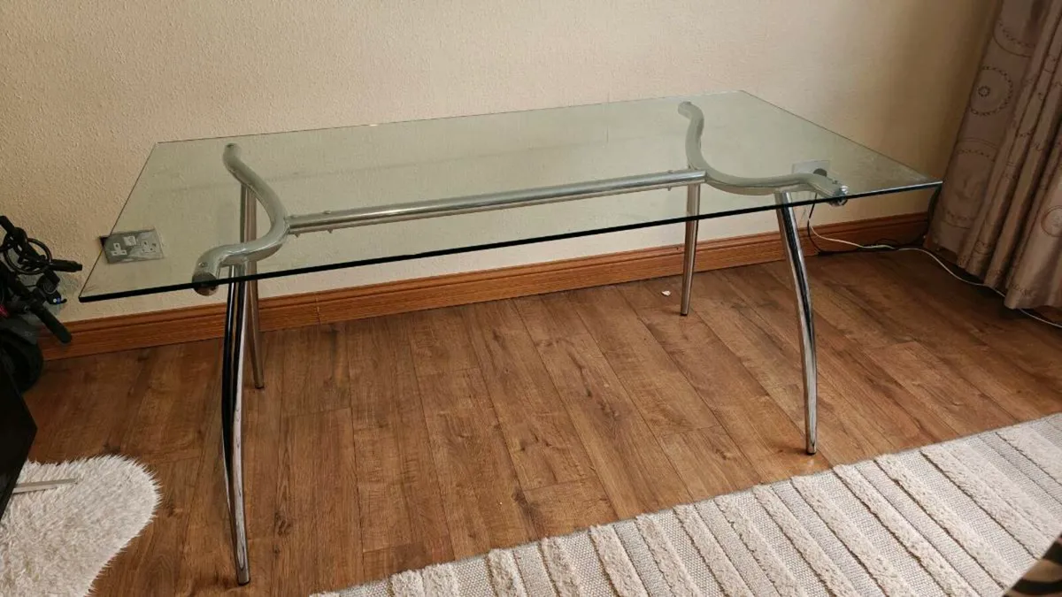 Glass Dining Table - Image 1