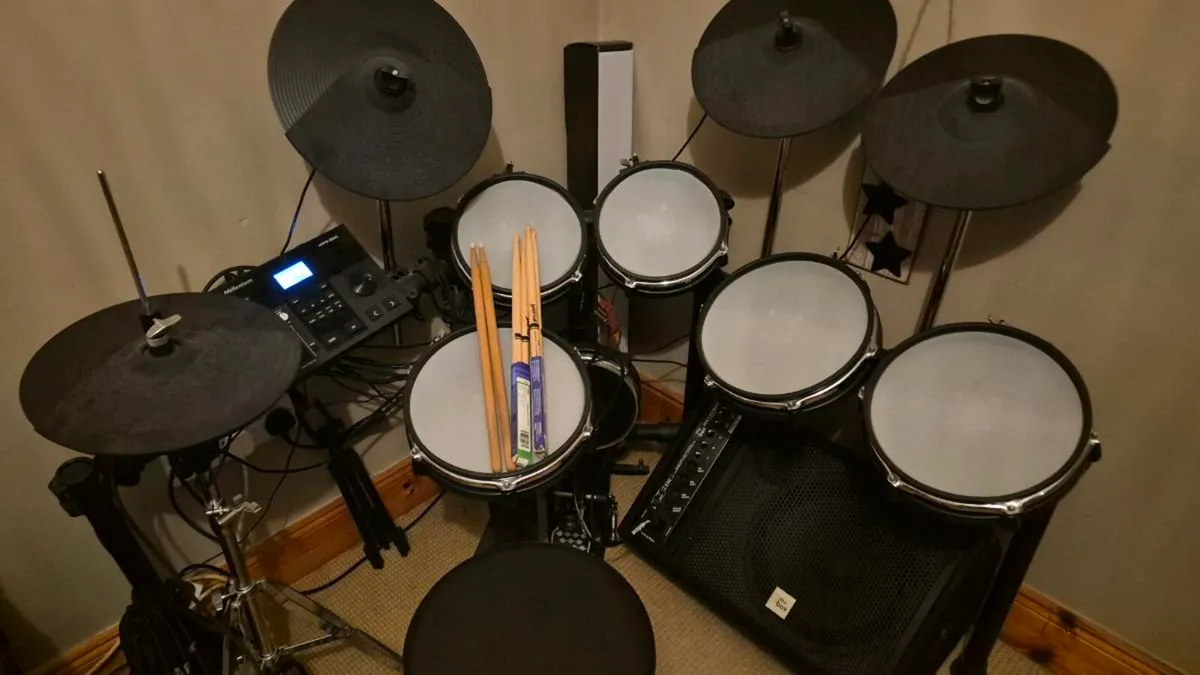 Electrical Drum Kit Millenium MPS-850 E-Drum Set - Image 3