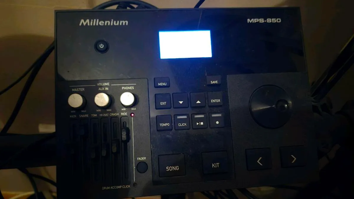 Electrical Drum Kit Millenium MPS-850 E-Drum Set - Image 4
