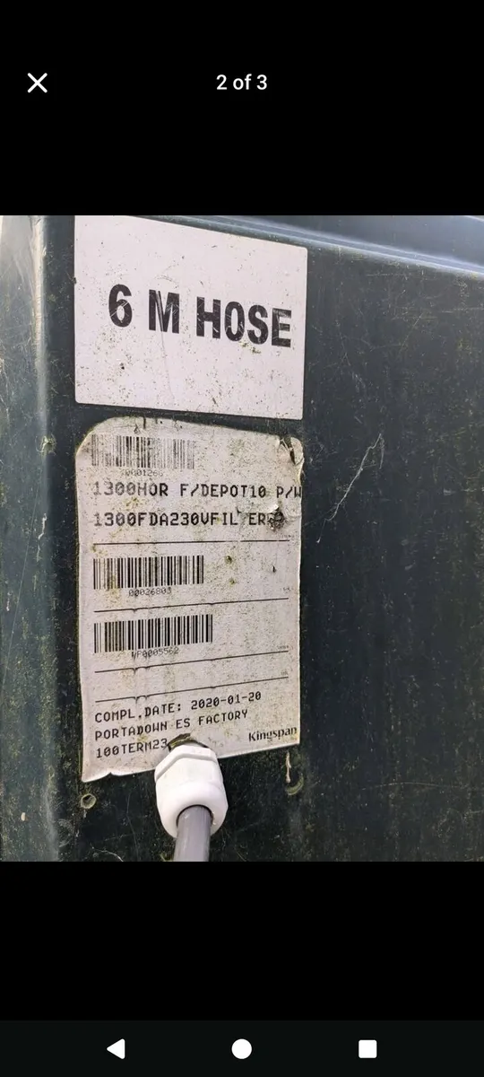 1300l diesel bowser - Image 2