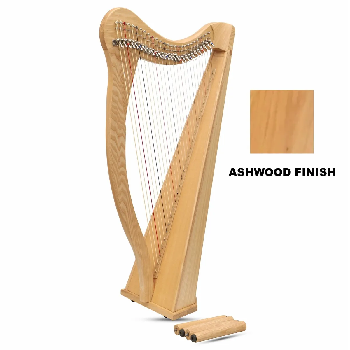 27 String Ard Ri Harp Ashwood/Mahogany/Rosewood - Image 1