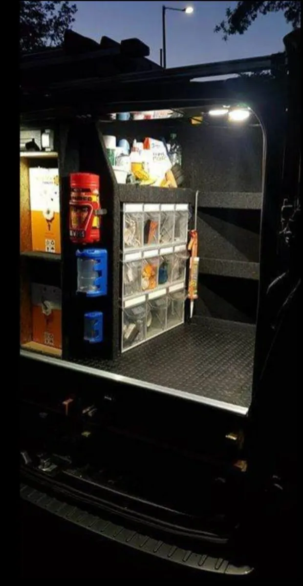 Van storage tilt bins - Image 2