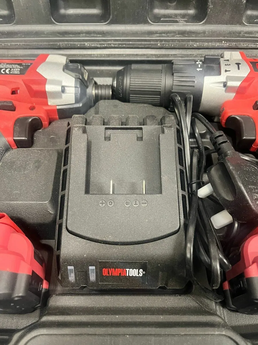 Olympia Tools Cordless Drill + Impact Driver Set - Image 3