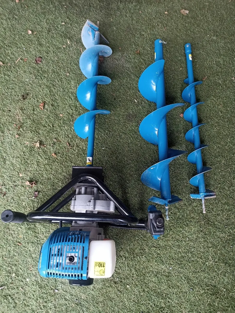 EARTH AUGER BORER AND DRILL - FOR HIRE - Image 1