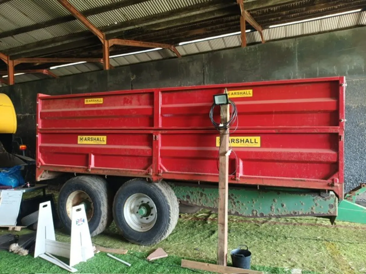 MARSHALL 16' GRAIN & SILAGE TRAILER - Image 2