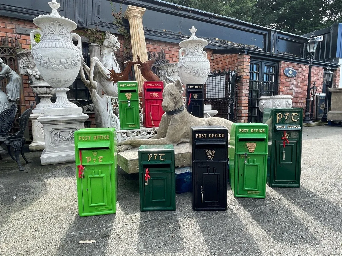 Irish post box building into wall - Image 3