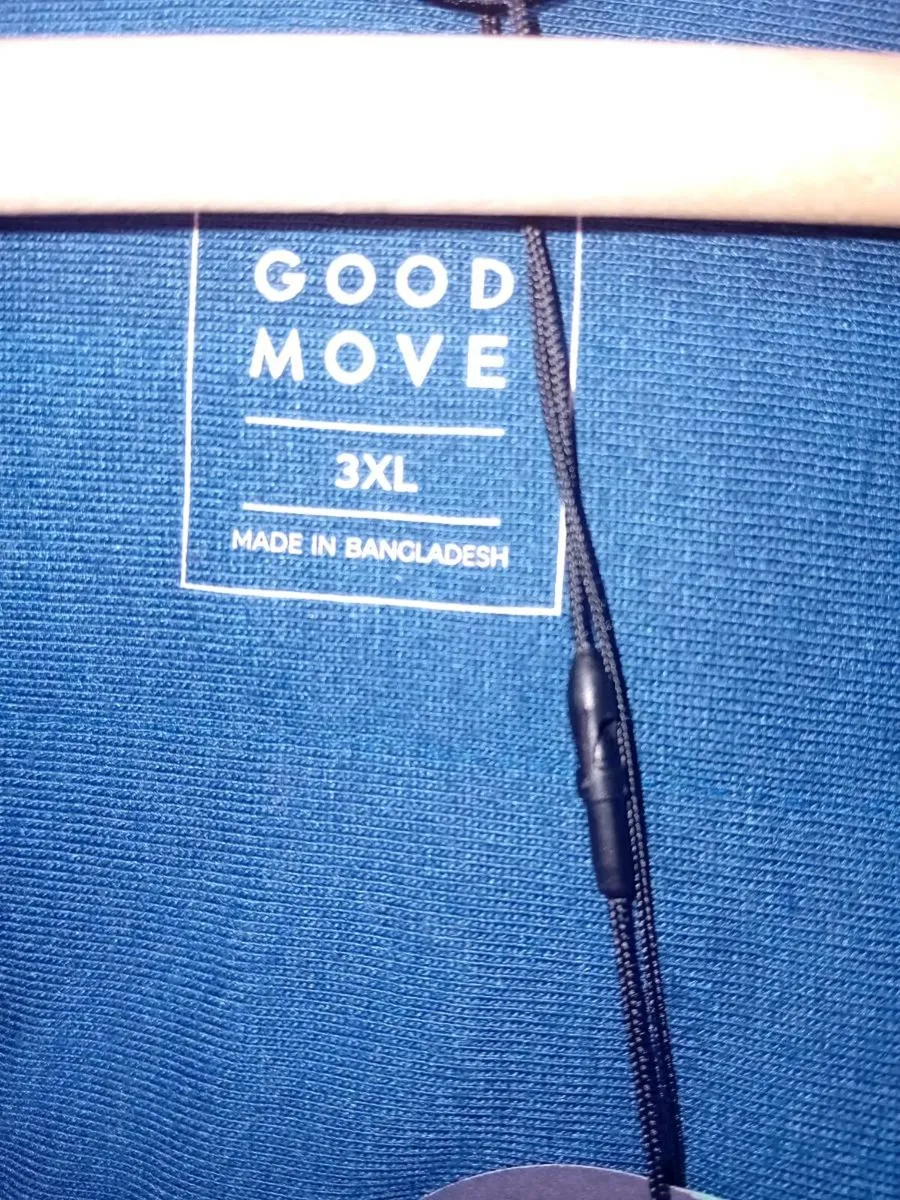 Mens Full Zip Hoodie, Size 3 XL - Image 3