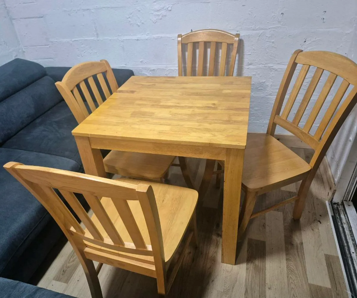 Table & chairs ,Dublin Delivery included - Image 1