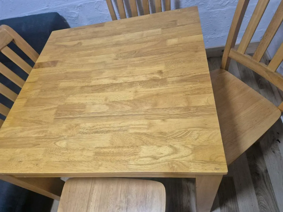 Table & chairs ,Dublin Delivery included - Image 3