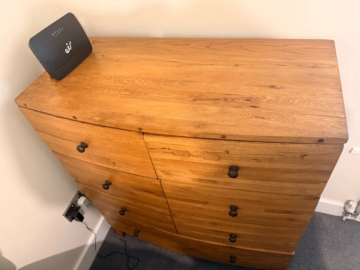 Solid Wooden Chest of Drawers - Image 3