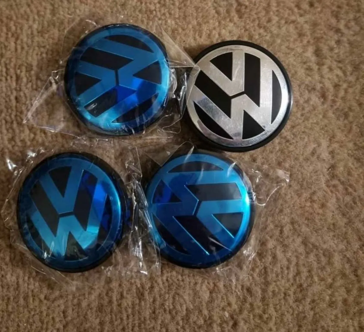 Vw alloy center caps 56mm - Image 1