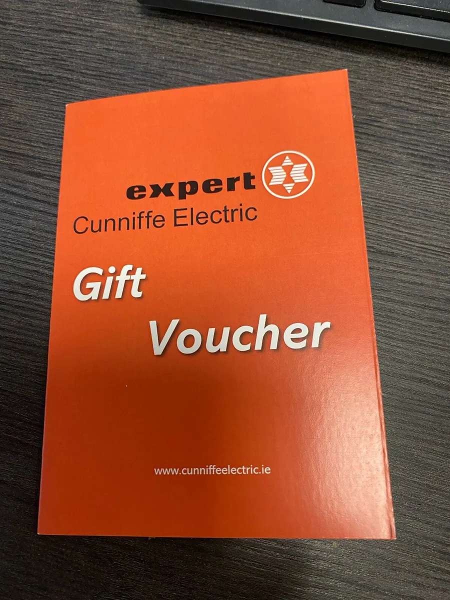 Expert voucher (Cunniffe Electric Galway) - Image 1