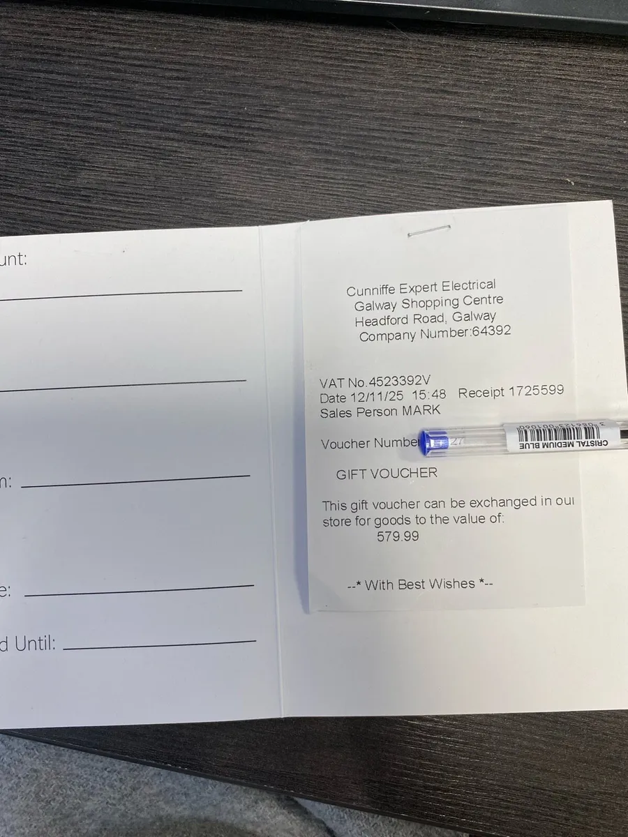 Expert voucher (Cunniffe Electric Galway) - Image 2