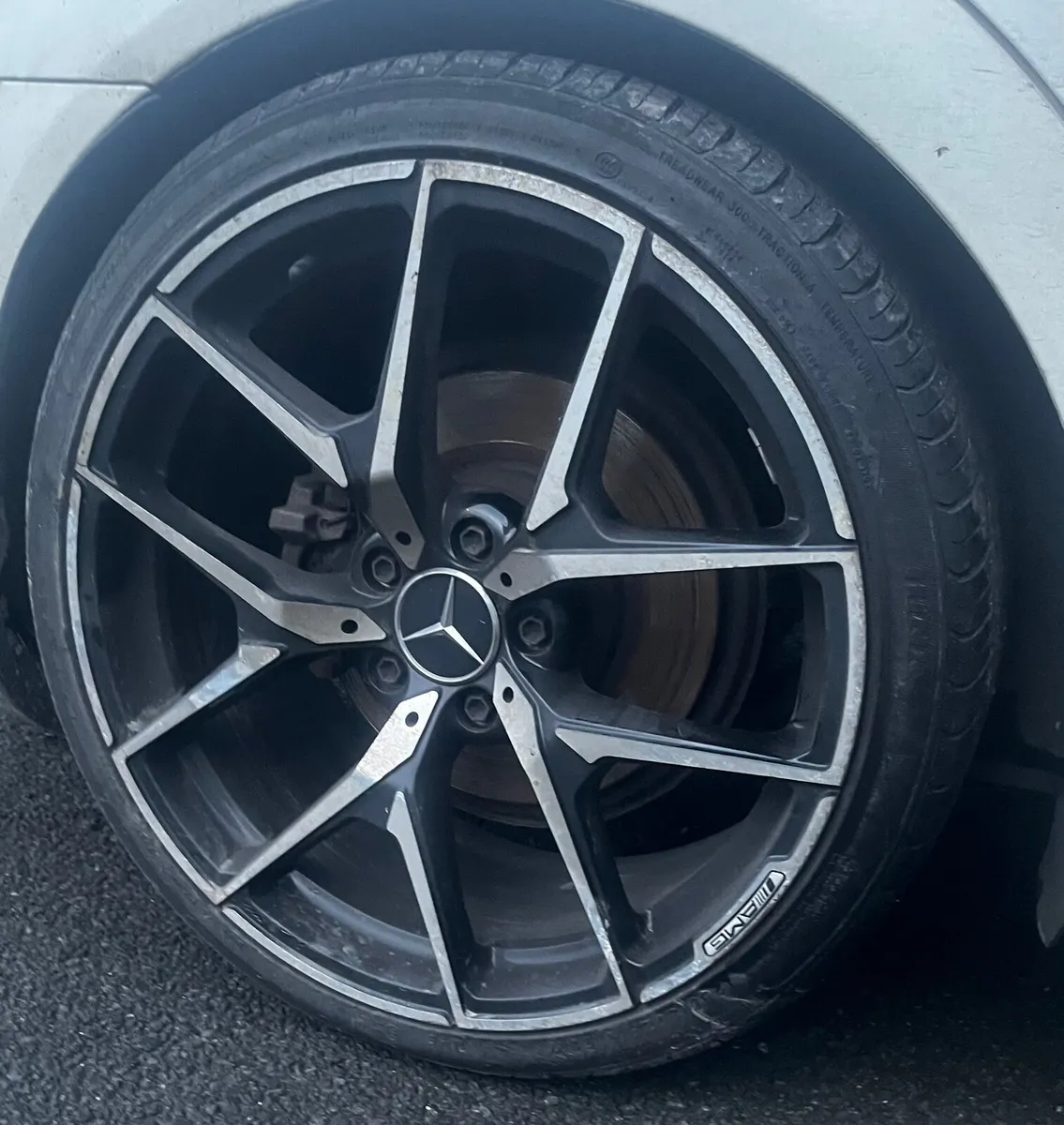 4x Mersedes amg wheels alloys in good condition