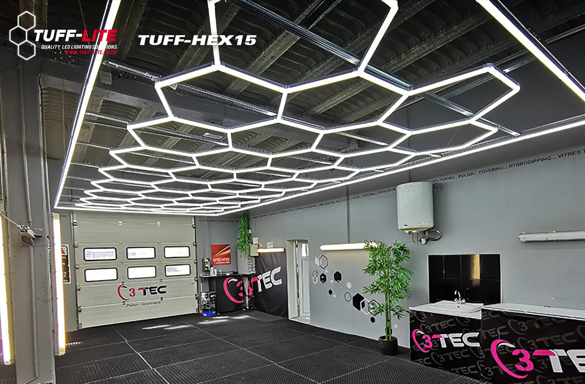 LED HEX Lights Garage Gym Barbers Salon Tattoo - Image 3