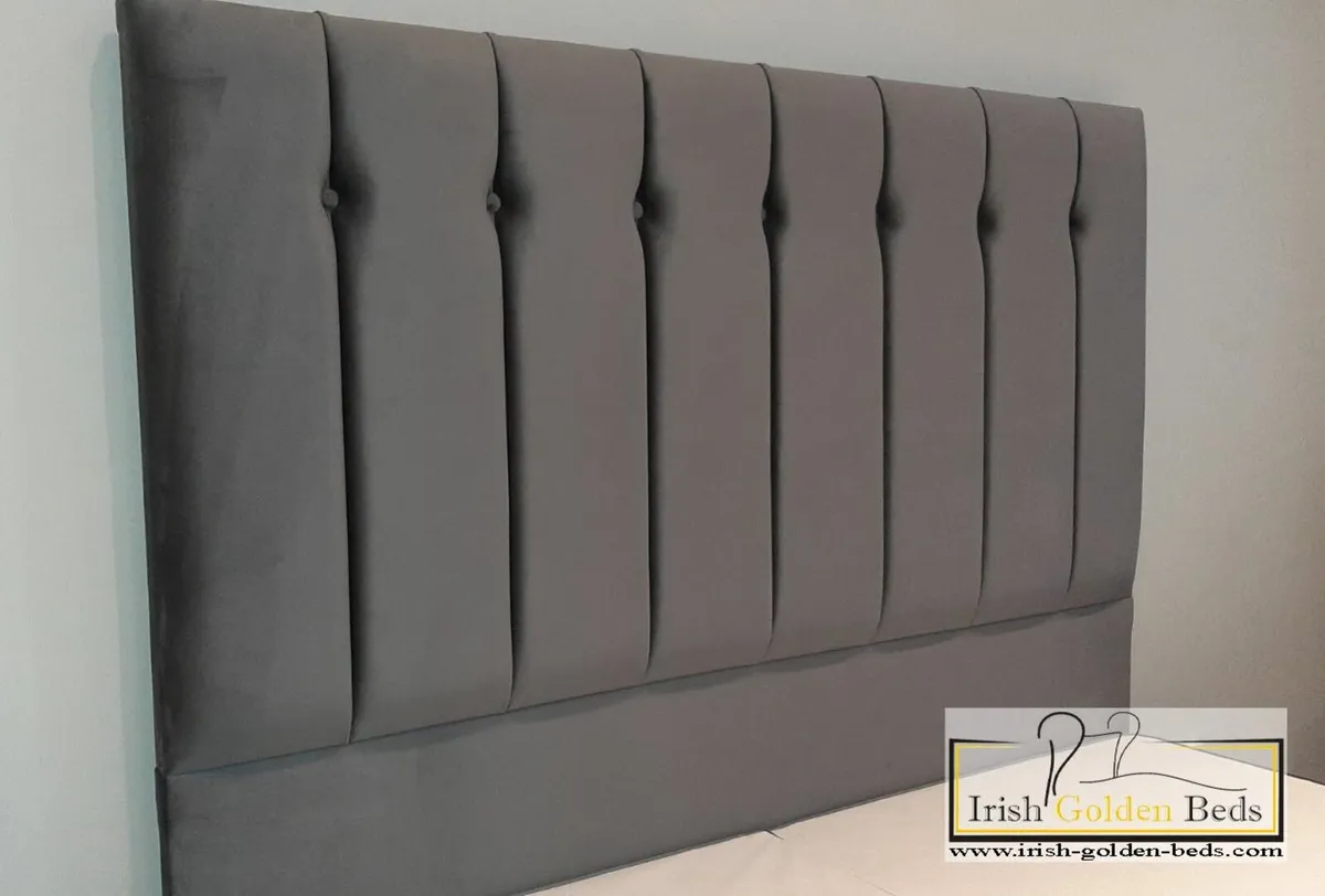 bed frame and headboard, free delivery - Image 1