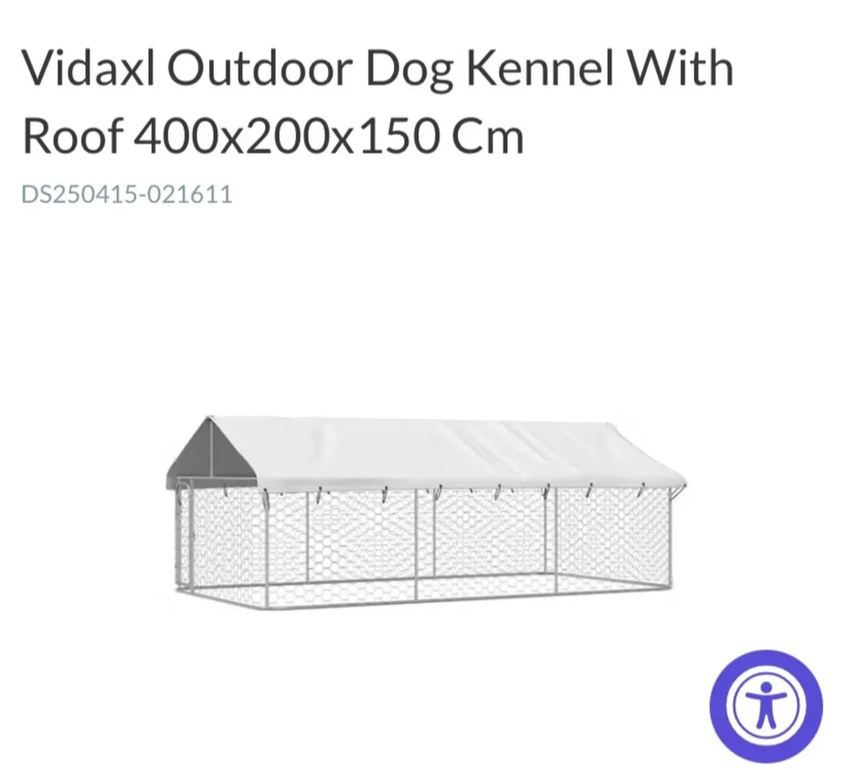 Dog run  400 x 200 x 150 cm - Image 2