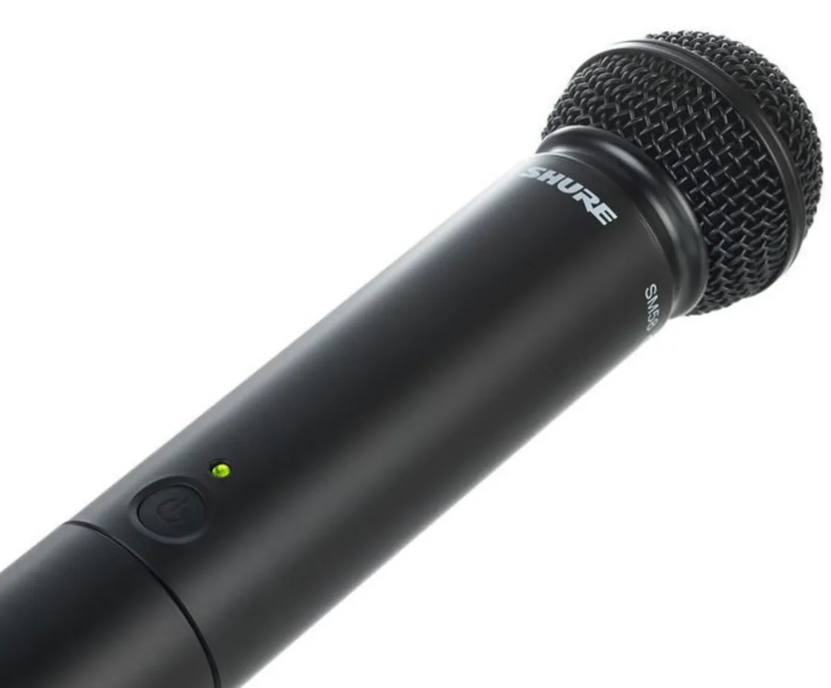 Shure wireless mic BLX24/SM58BK S8 - Image 2
