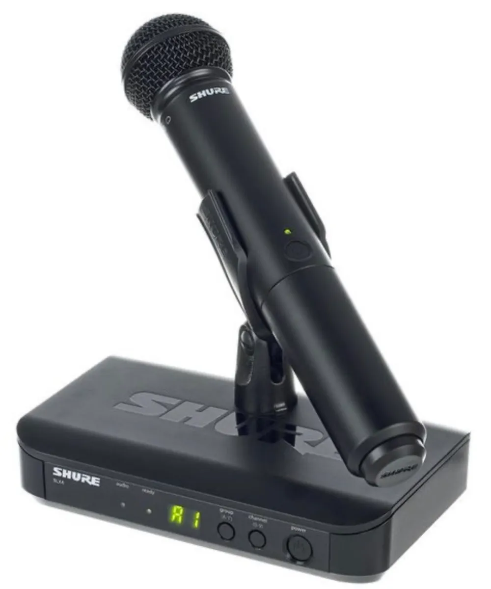 Shure wireless mic BLX24/SM58BK S8 - Image 3