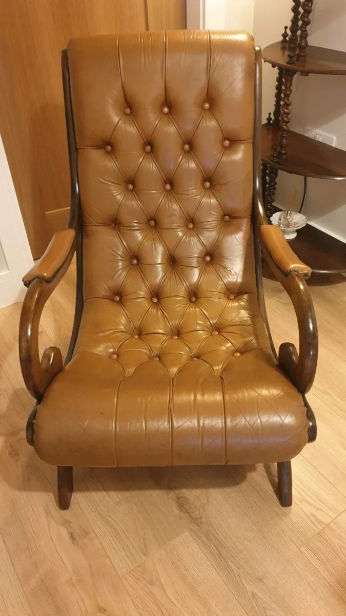 Leather Chair - Image 1
