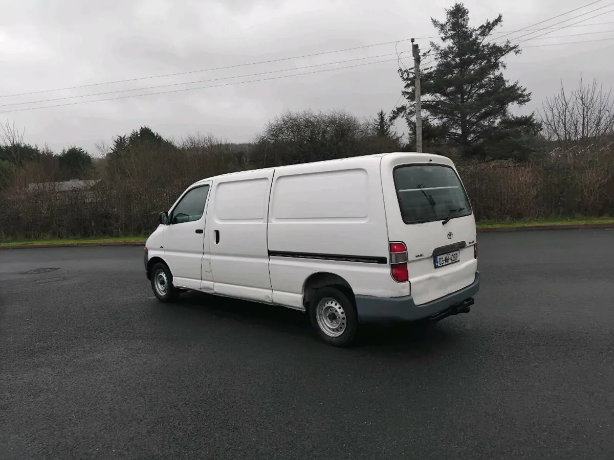 03 hiace van  test 21/09/26 tax 02/26 - Image 4