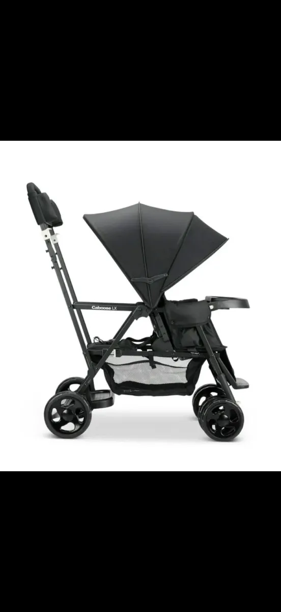 Joovy Caboose Sit and Stand Double Stroller - Image 1