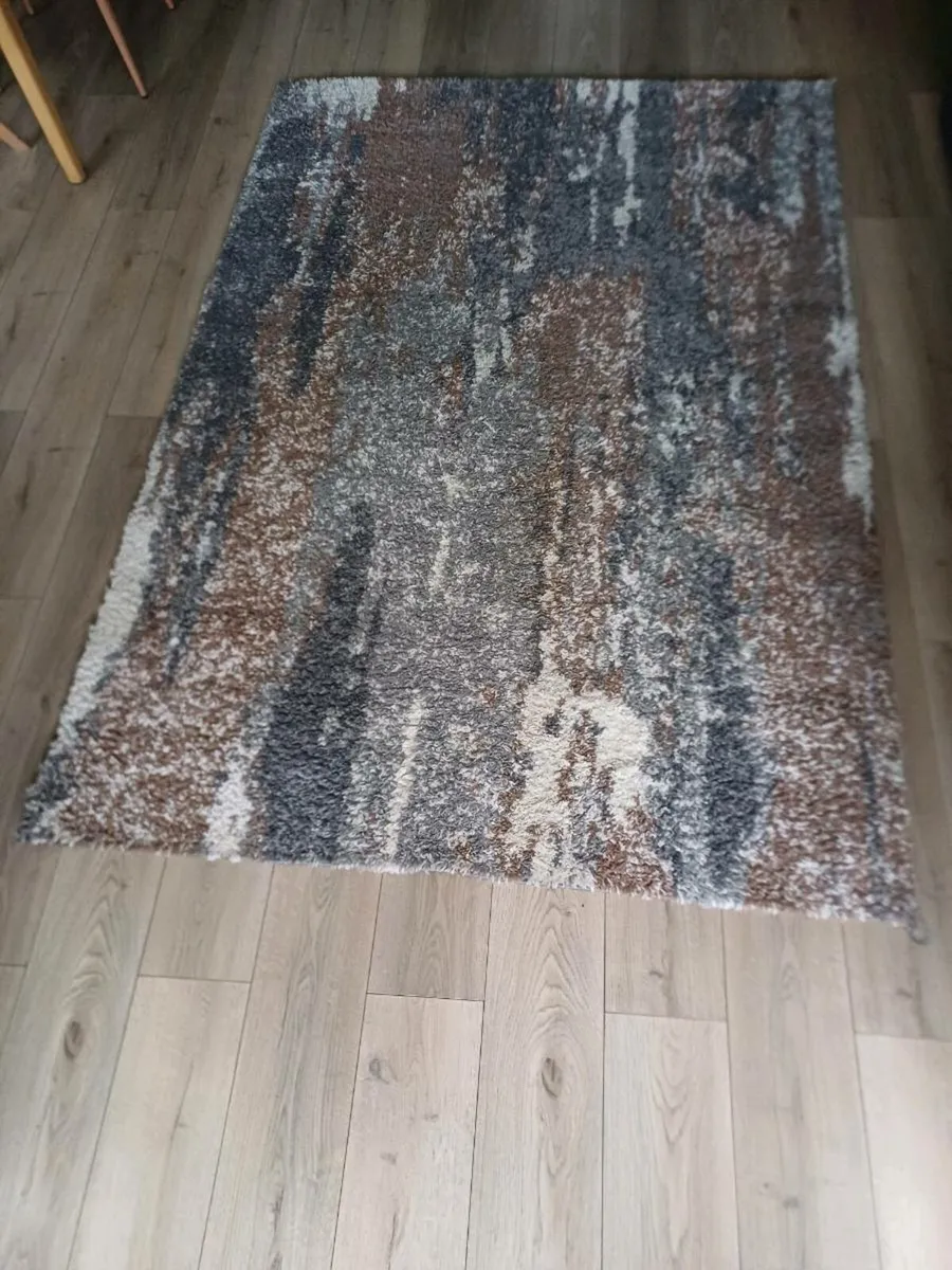 Brown/ Grey Rug - Image 2