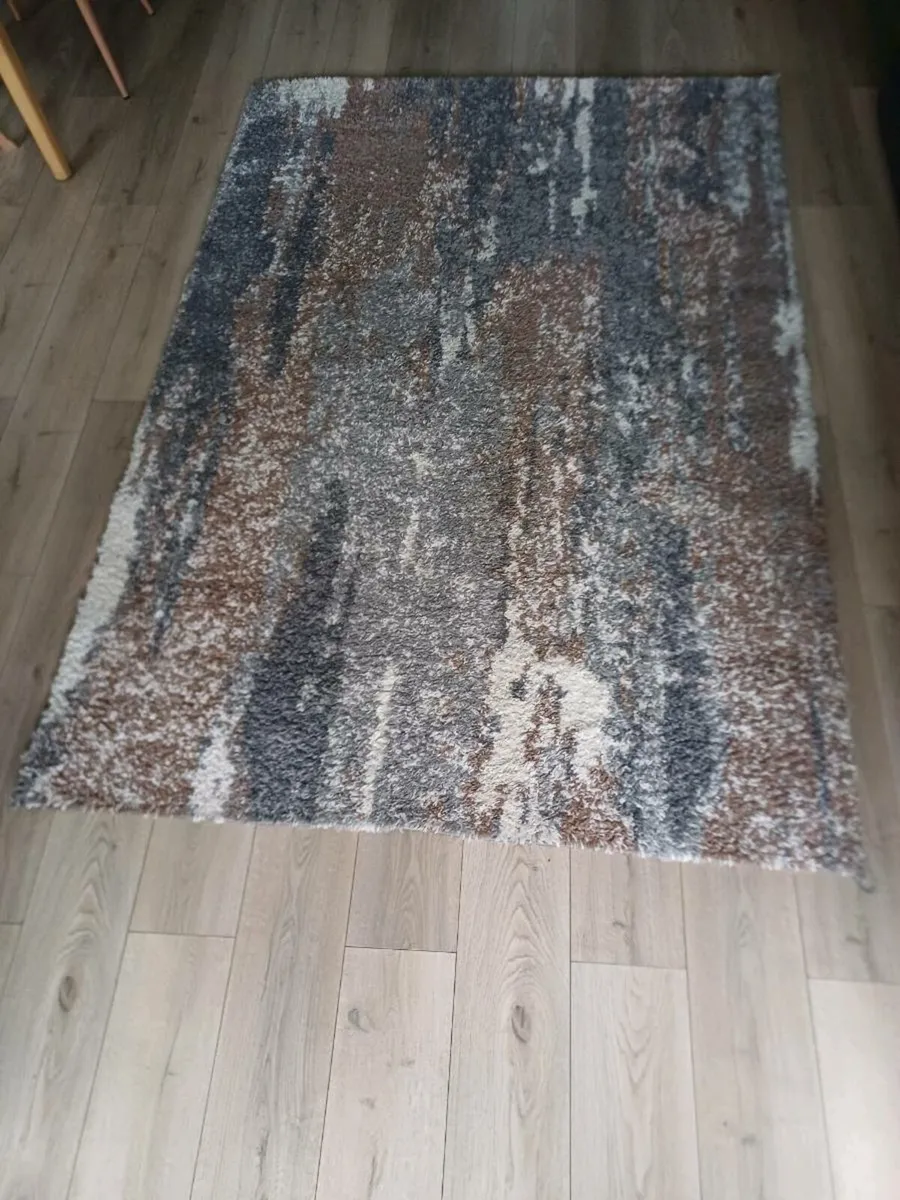 Brown/ Grey Rug - Image 3