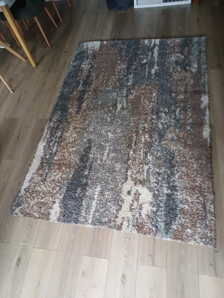 Brown/ Grey Rug - Image 4