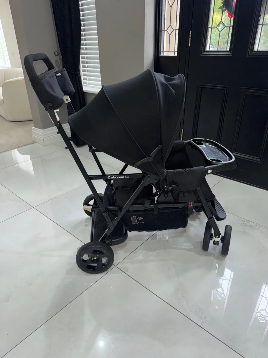 Joovy Caboose Sit and Stand Double Stroller - Image 2