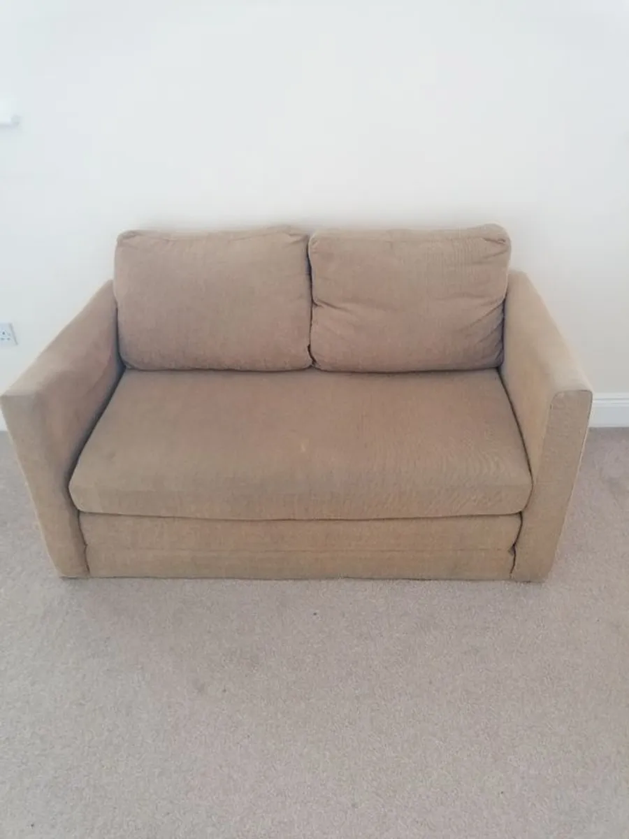 2 Seater Sofa Bed - Image 1
