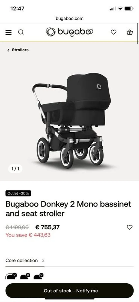 bugaboo donkey 2 - Image 1