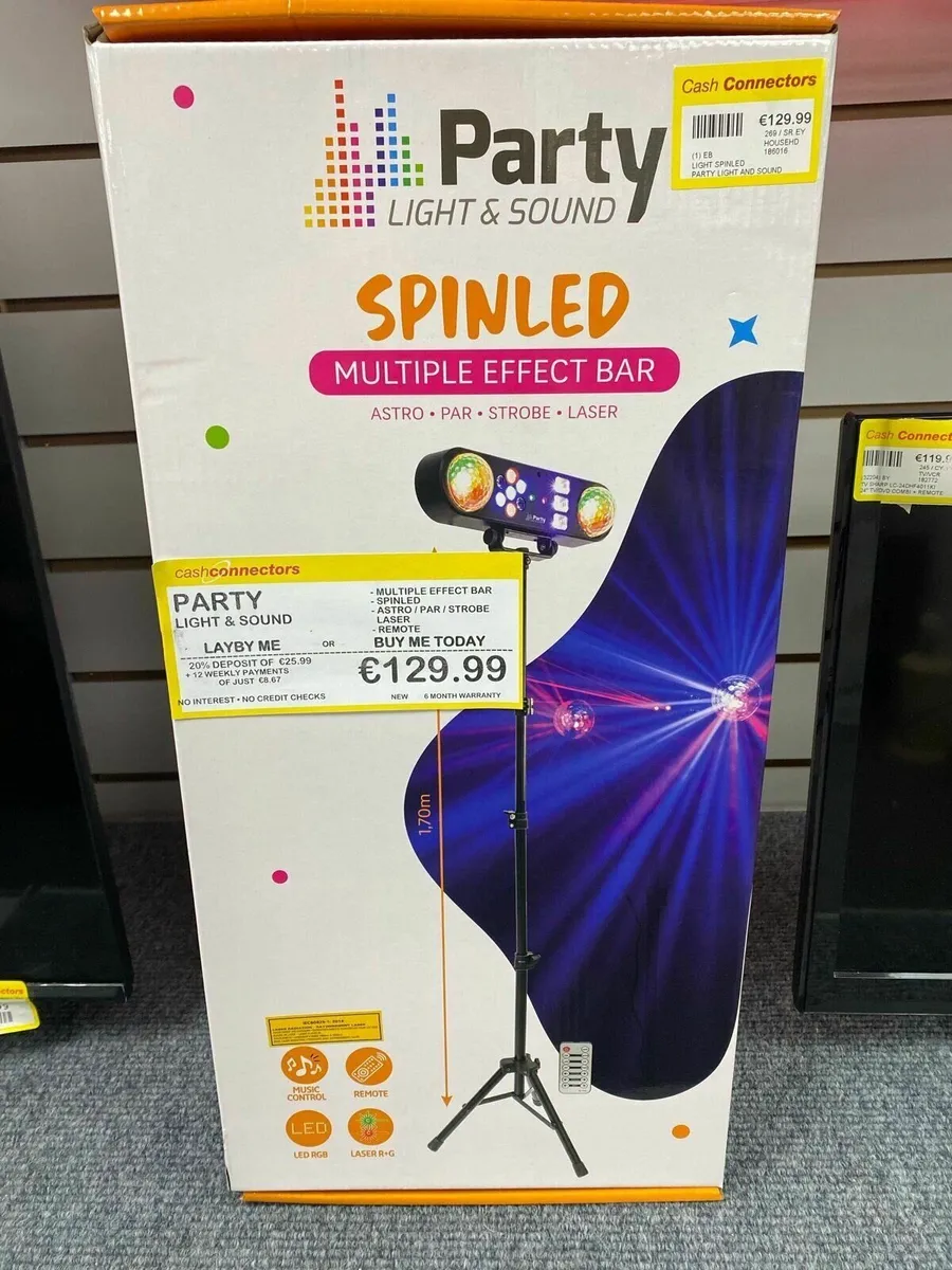 Multi FX Light Bar SpinLED Laser Strobe NEW - Image 1