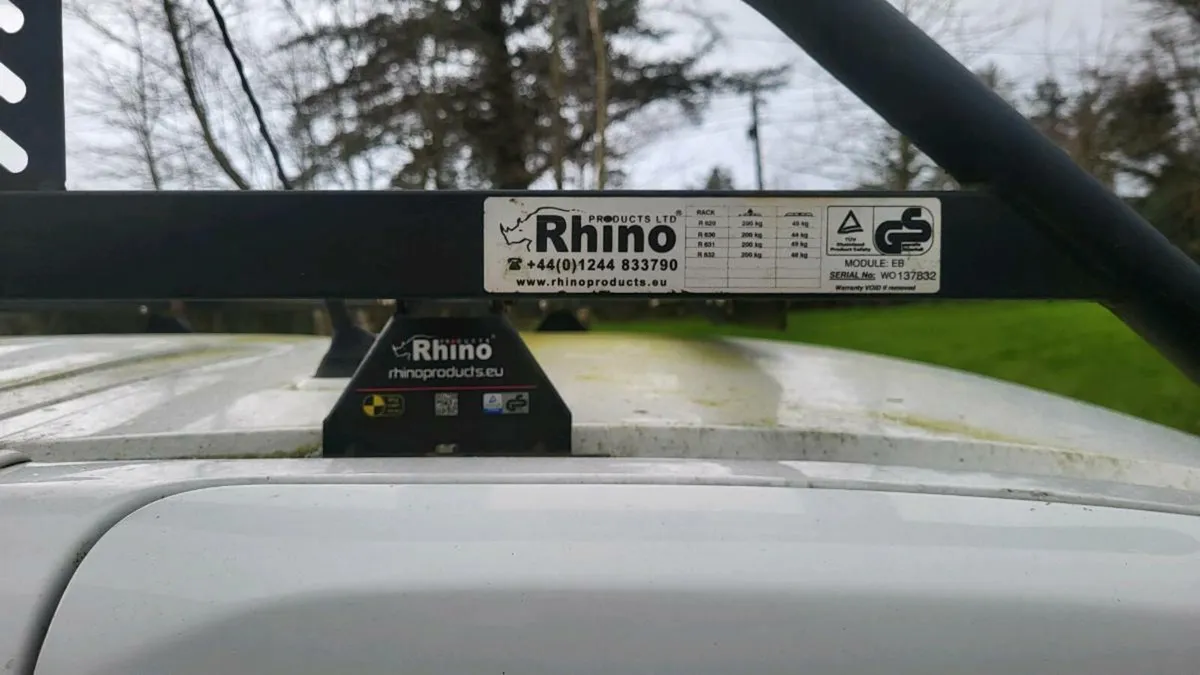 Rhino roof rack and ladder - Image 2