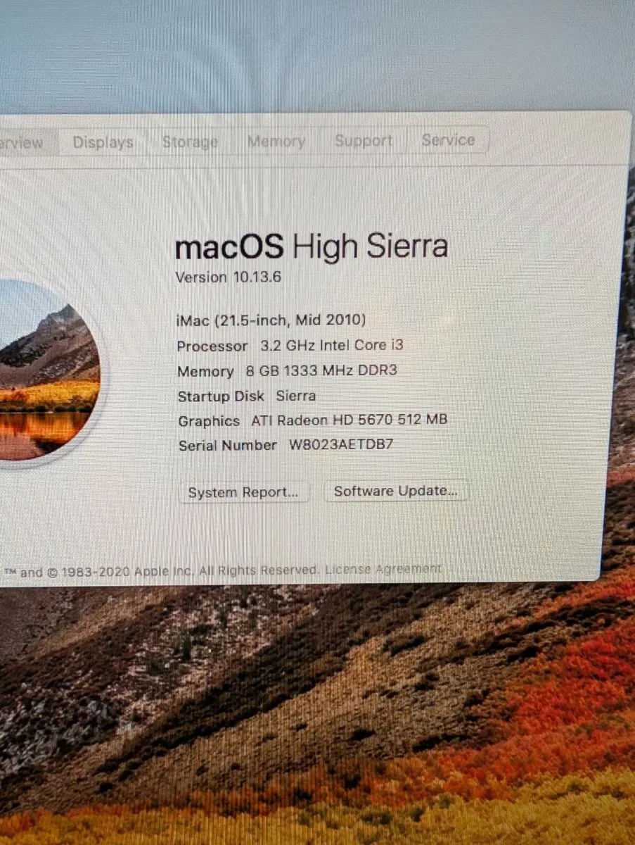 Apple iMac 21.5 inch - Image 2