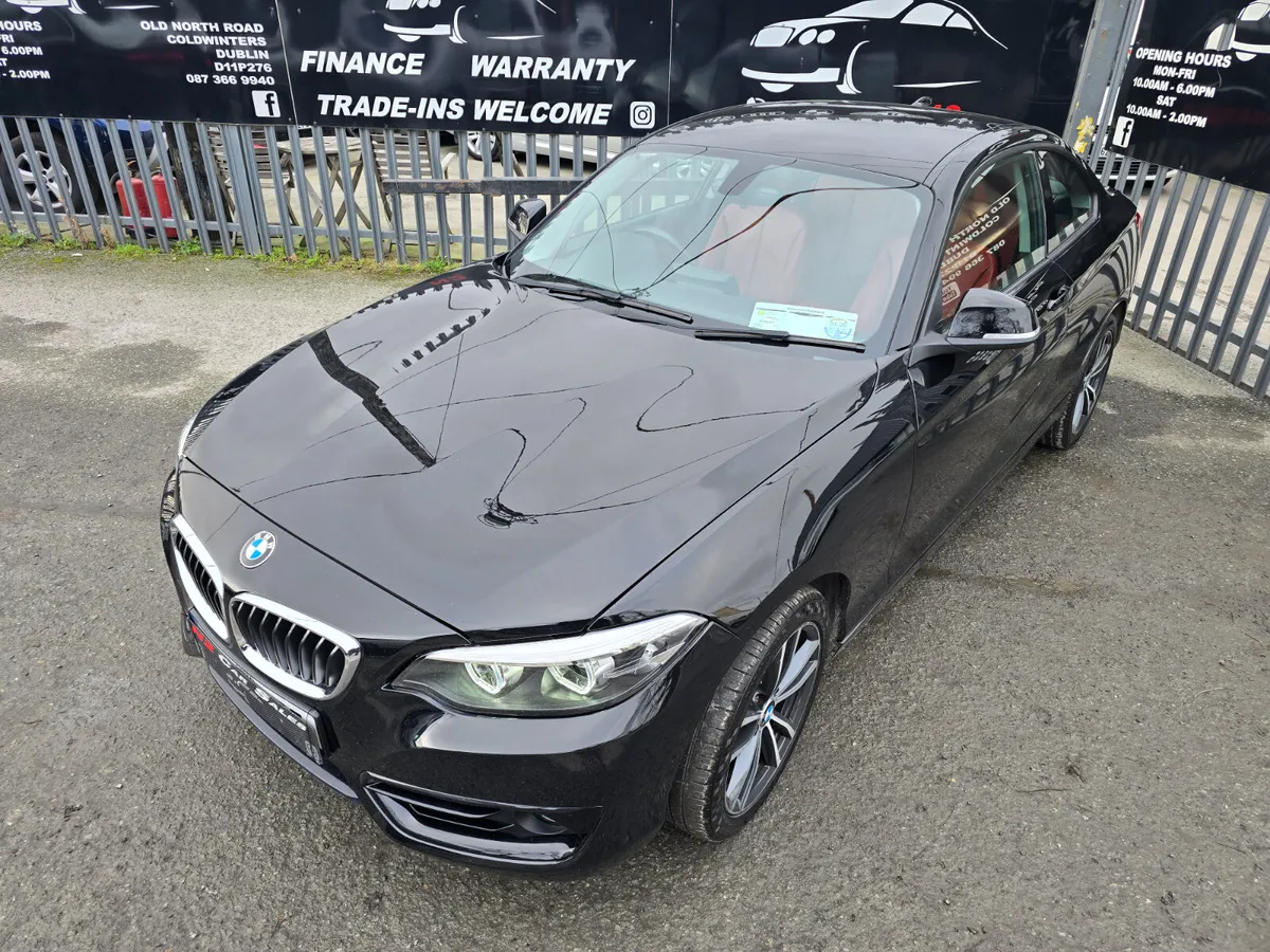 192 BMW 2-Series 1.5 Petrol, LOW MILES, NEW NCT - Image 3