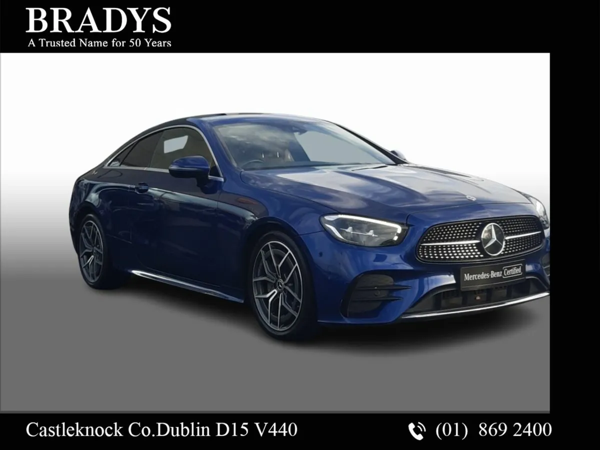 Mercedes-Benz E-Class 220d AMG--Coupe-- Immaculate - Image 3