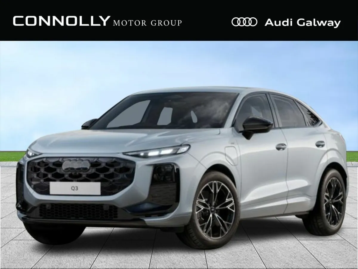 Audi Q3 €573 p/m - SPORTBACK S-LINE E-HYBRID AUTO - Image 1