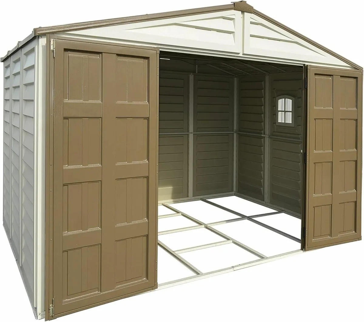 10×8 Duramax WoodBridge Plus Vinyl Plastic Shed – - Image 2