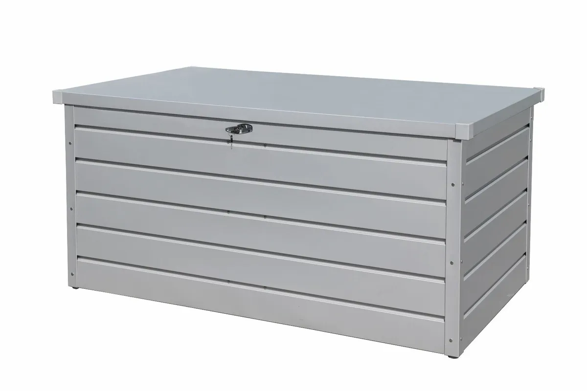 Palladium Large 856 Ltr Steel Patio Storage Boxes - Image 4