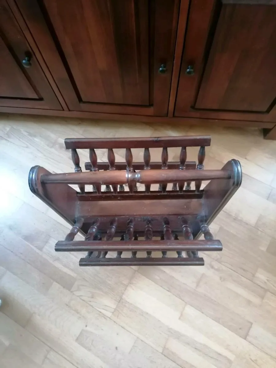 Wooden Magazine Rack - Image 3