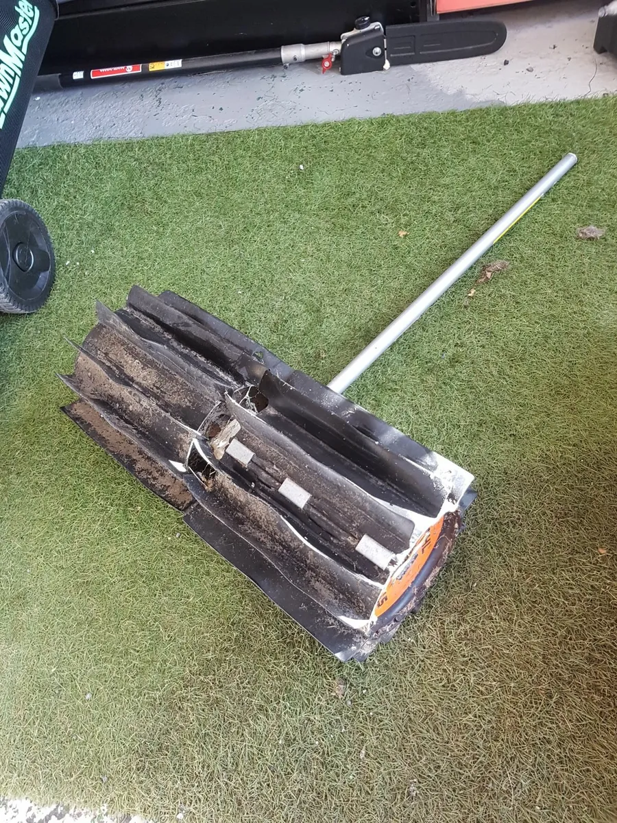 STIHL RUBBER SWEEPER ATTACHMENT - FOR SALE - Image 2