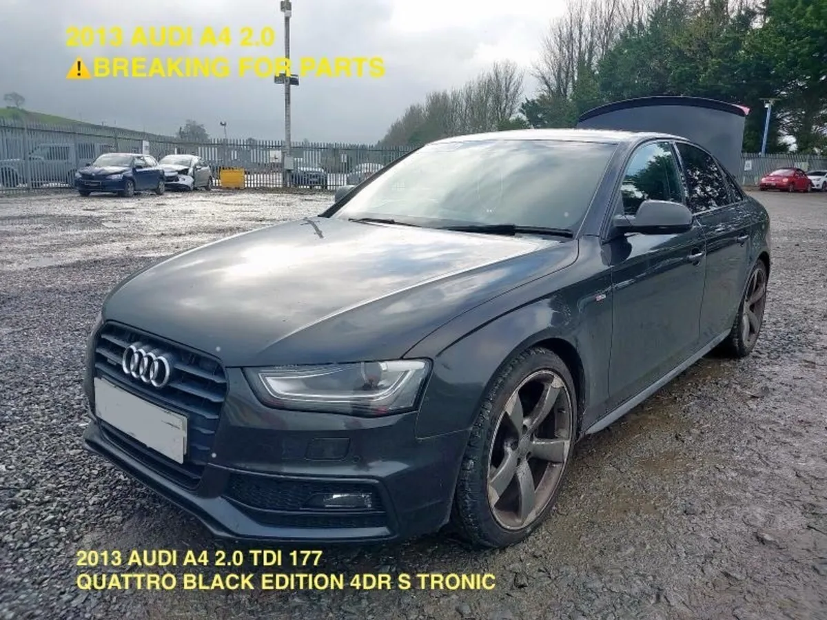 🟢2014 Audi a4 ⚠️BREAKING FOR PARTS - Image 1
