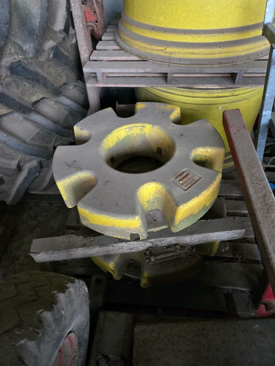 John Deere weight blocks and wheel weights - Image 2