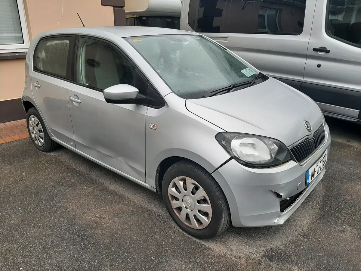 SKODA CITIGO 2014  5 DOOR 1 LITRE LOW KM - Image 1