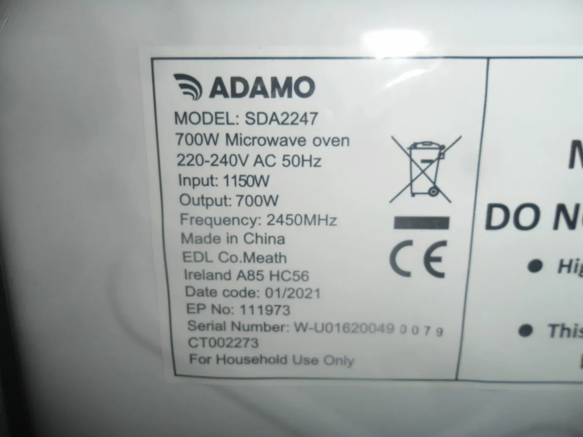 Adamo Microwave - Image 3
