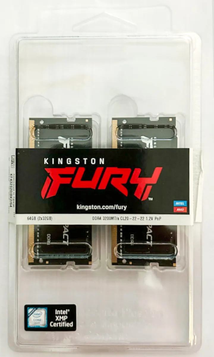 64GB DDR4 Laptop RAM, brand NEW - Image 1