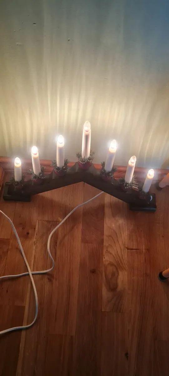 Christmas electric bridge lights