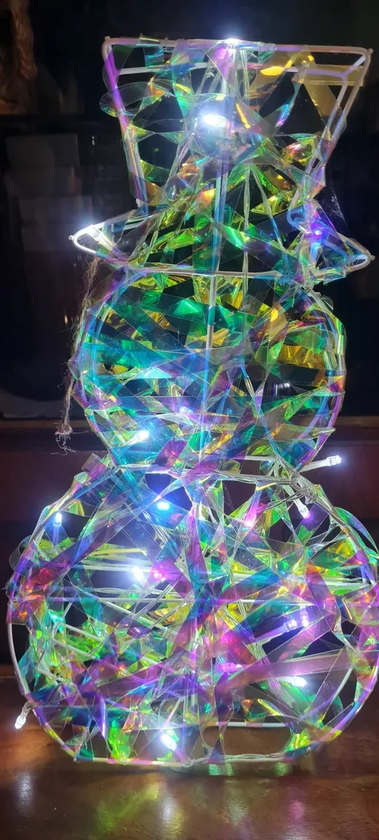 Christmas led lights Snowman